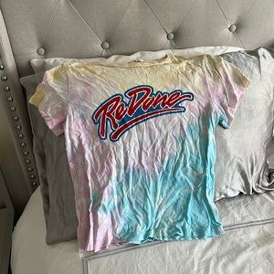 Tie dye redone tee!